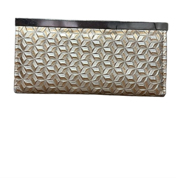 Stylish Multicolor Clutch Set Boho, And Geometric Gold Clutch - Picture 5 of 9